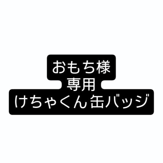 けちゃくん缶バッジ おもちゃ