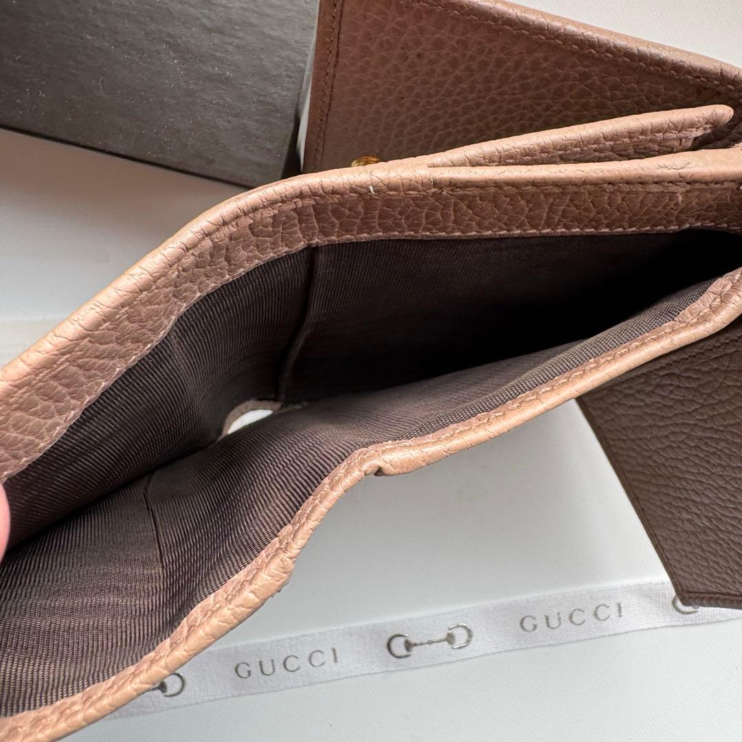 【美品】 153 GUCCI グッチ 3つ折り 財布
