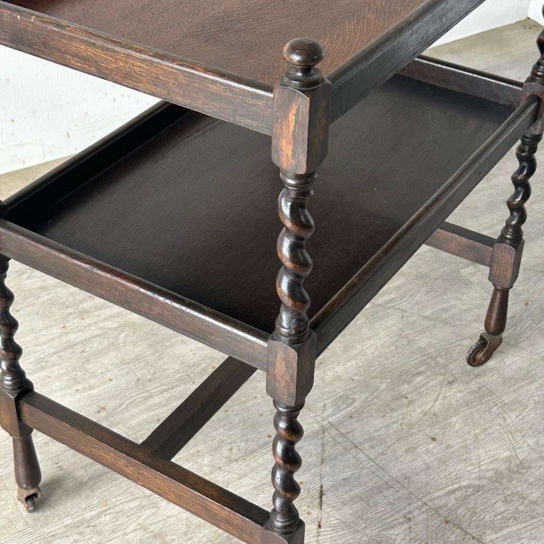 イギリス アンティーク 家具 ティー トローリー 1930年頃 615A