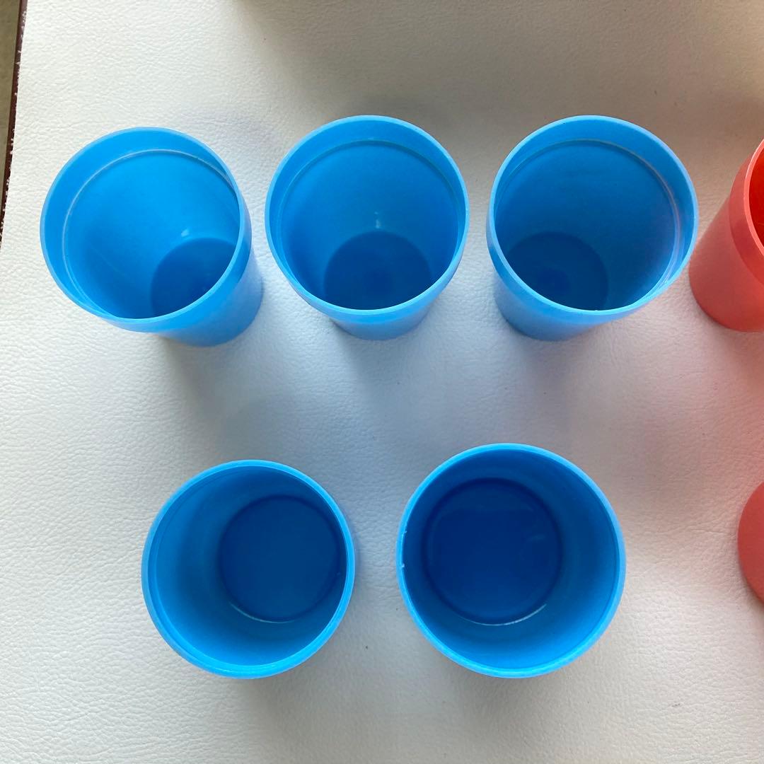 ナショナル ファミリーコップ グラス 30個 ポップ 昭和 レトロ 新品