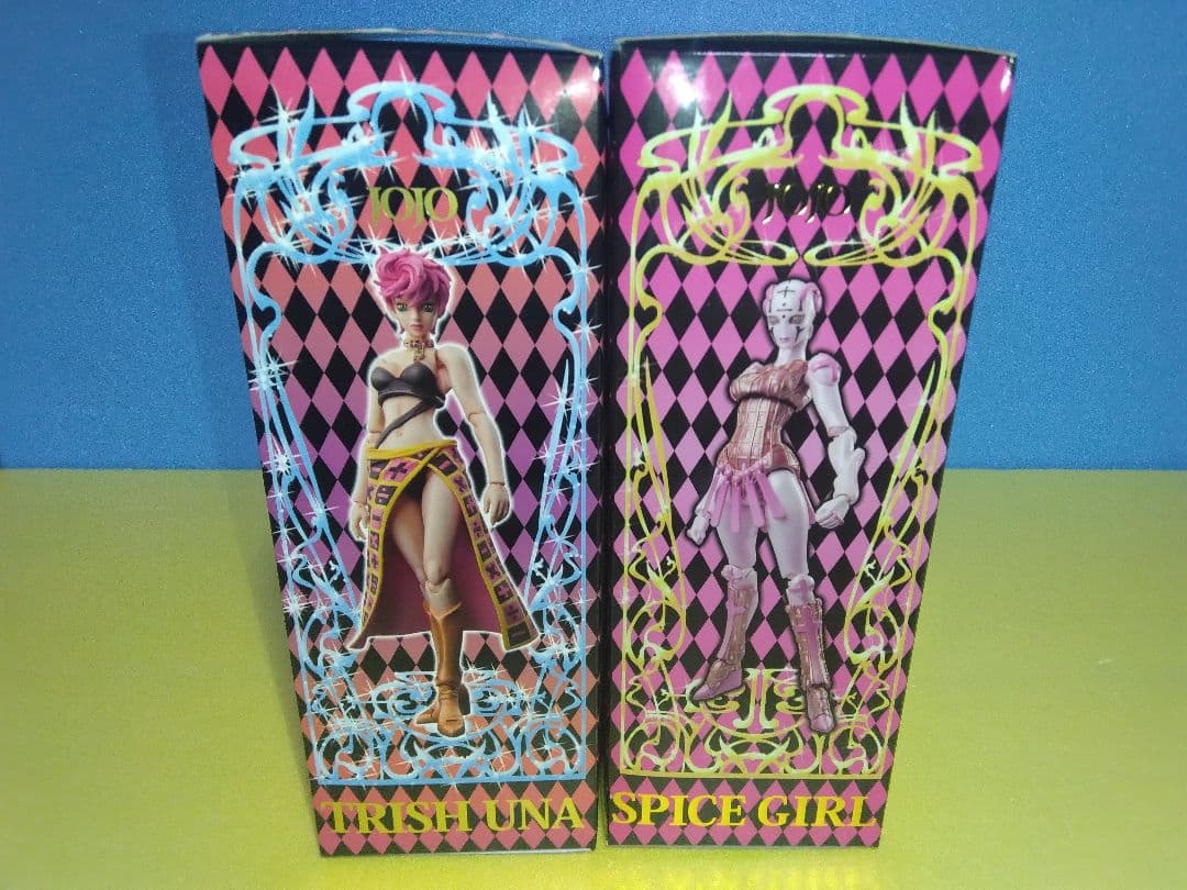 超像可動　トリッシュ・ウナ　&　スパイス・ガール　セット　フィギュア