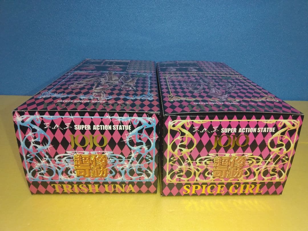 超像可動　トリッシュ・ウナ　&　スパイス・ガール　セット　フィギュア