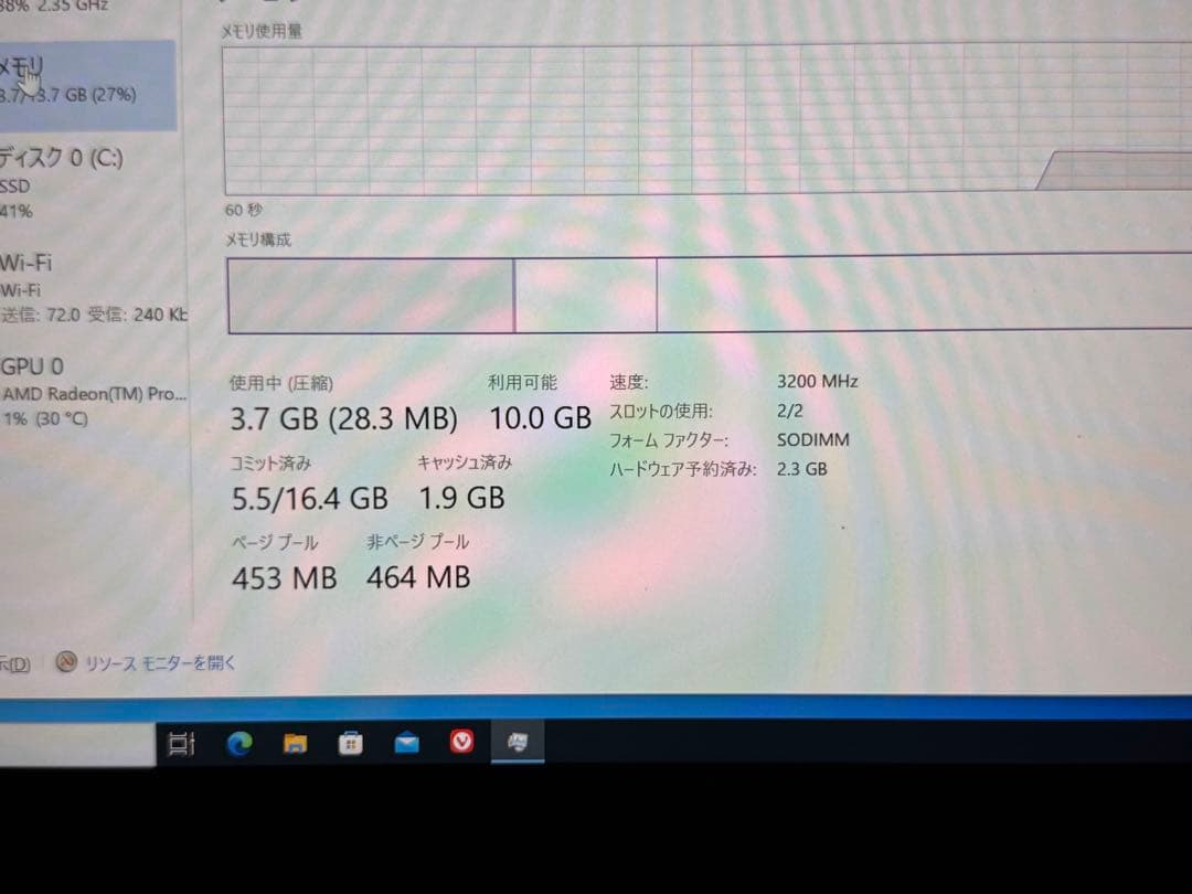 Windowsノート本体 ThinkPad P14s Gen1 16GB/512GB