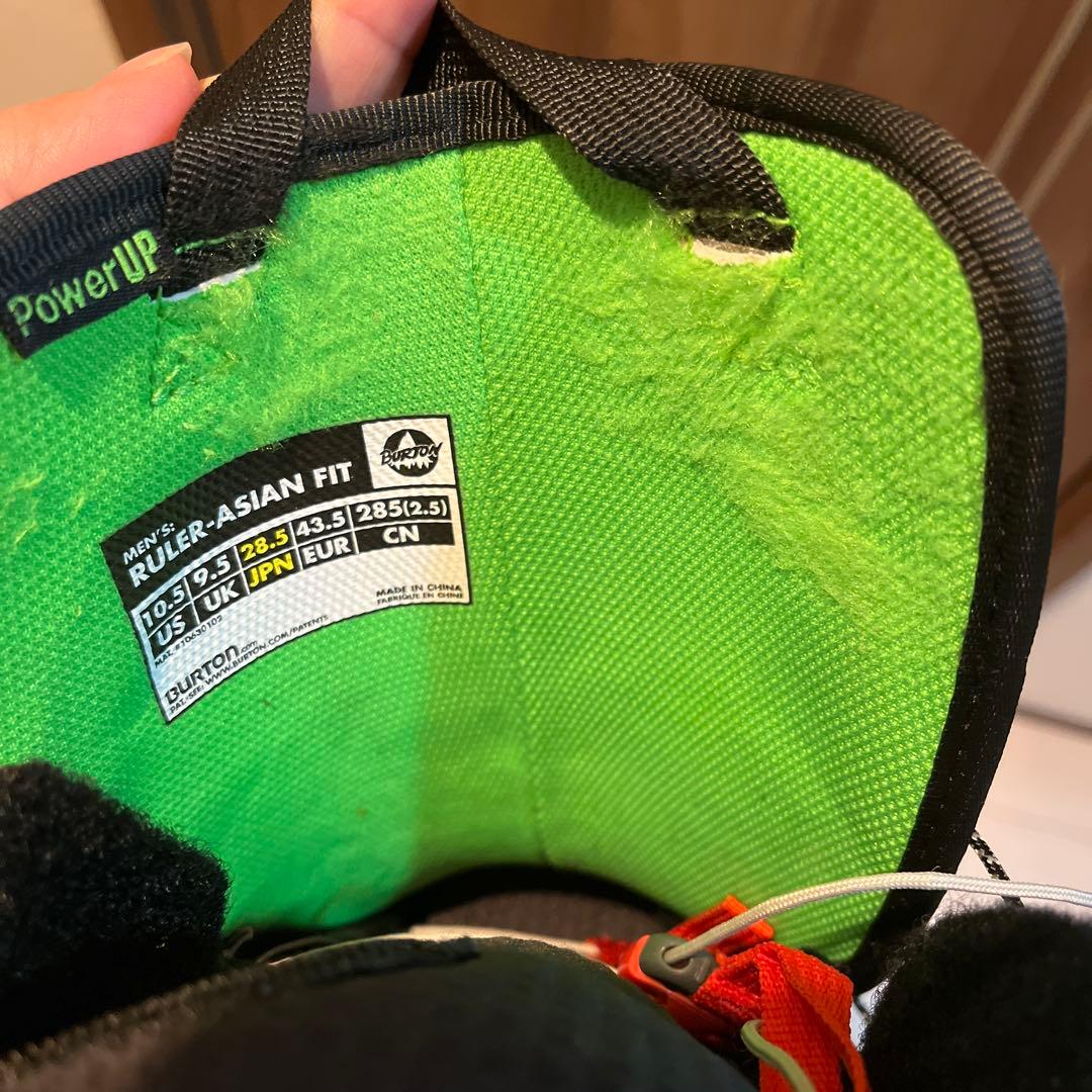 BURTON RULER ASIAN FIT 28.5cm スノーボードブーツ