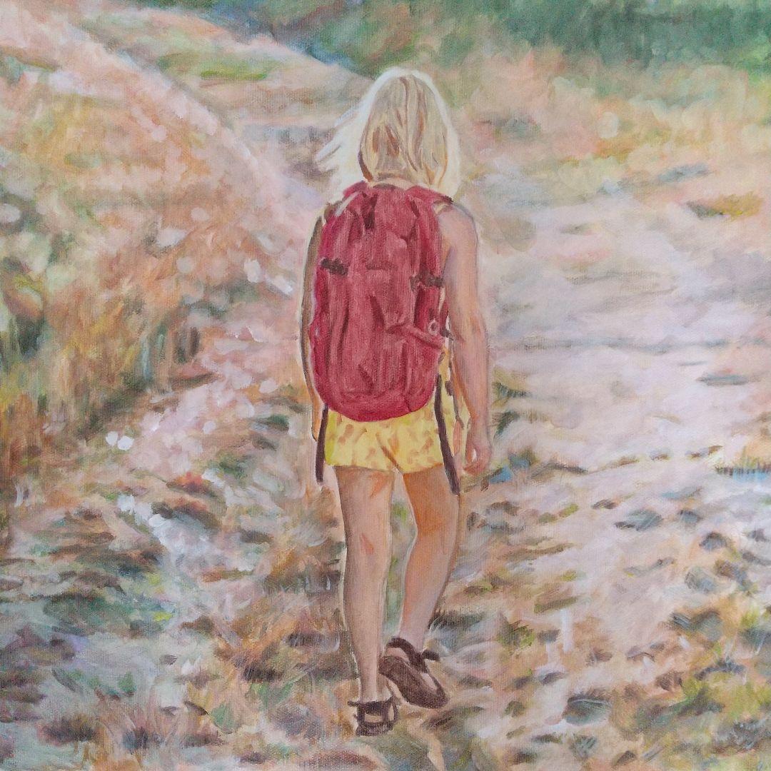 風景画#5 油彩画 15号 P15 油絵