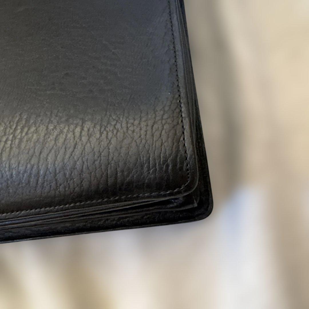 レア✨BURBERRY ダレスバッグ ブラック レザー シボ革 ビジネスバッグ