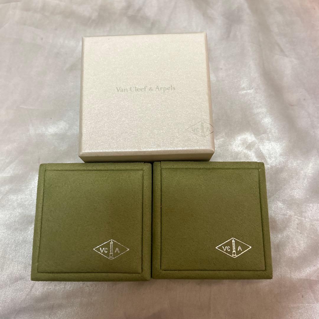 ヴァンクリーフ&アーペル空箱アクセサリーケース2点セット