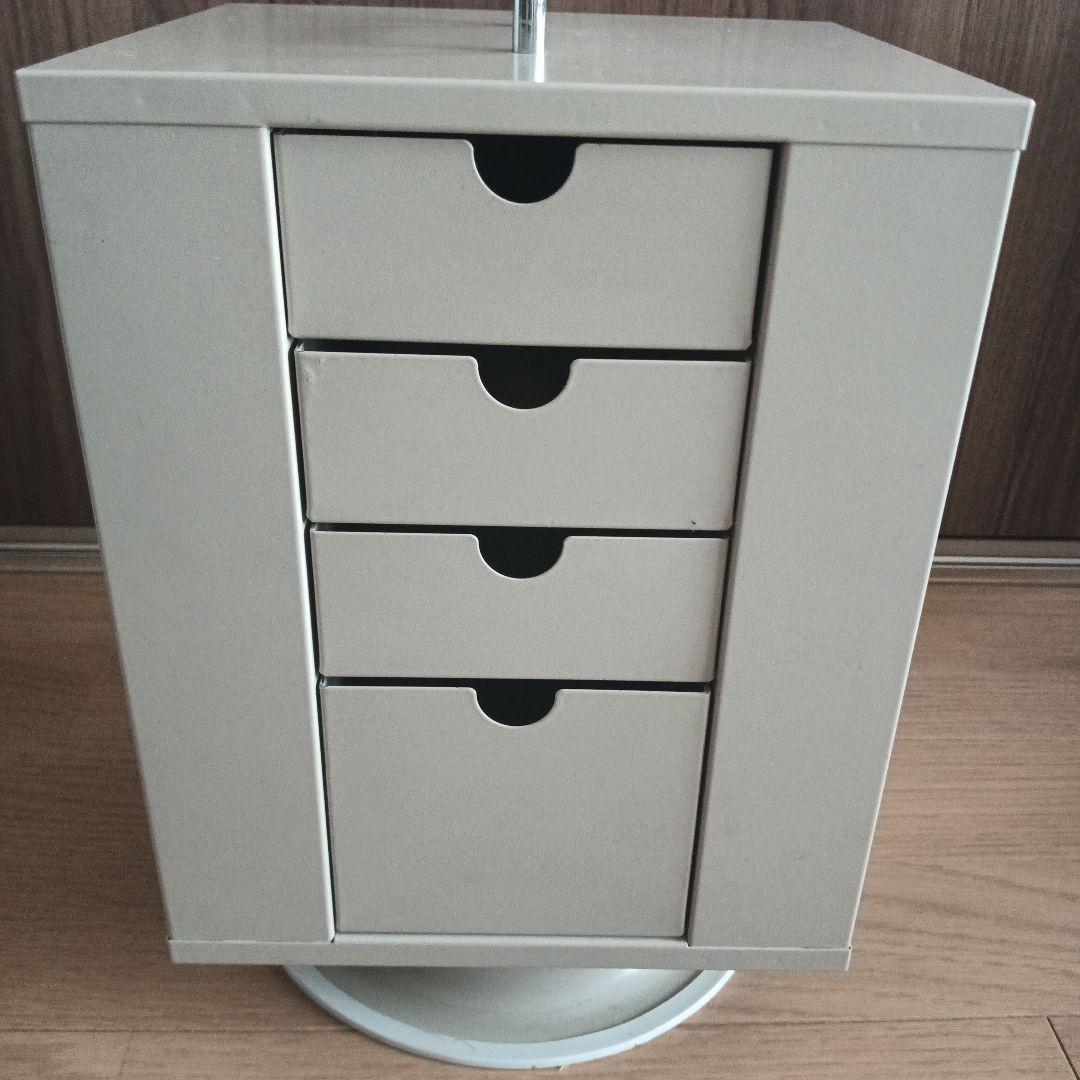 LION LR-160 スチールケース 科目印箱 回転印箱 印鑑ケース 回る