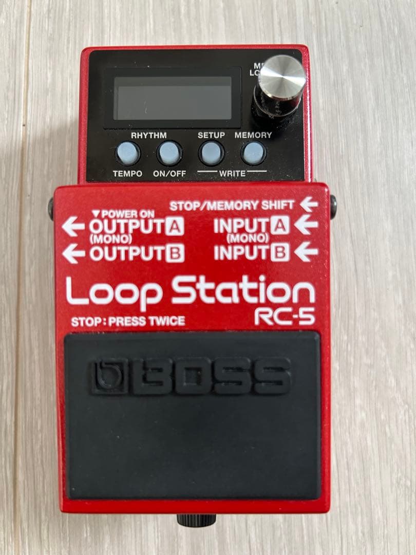 BOSS Loop Station RC-5 PSA-100S付き