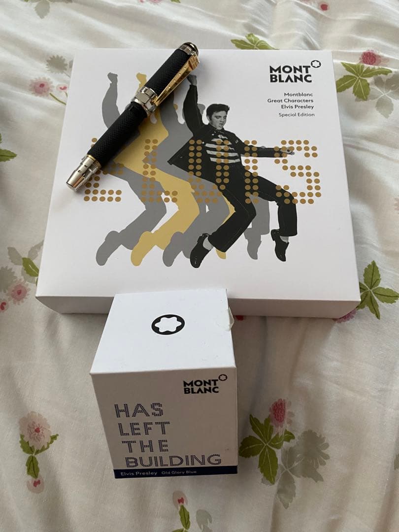 モンブラン　エルヴィス万年筆とエルヴィスの万年筆インク