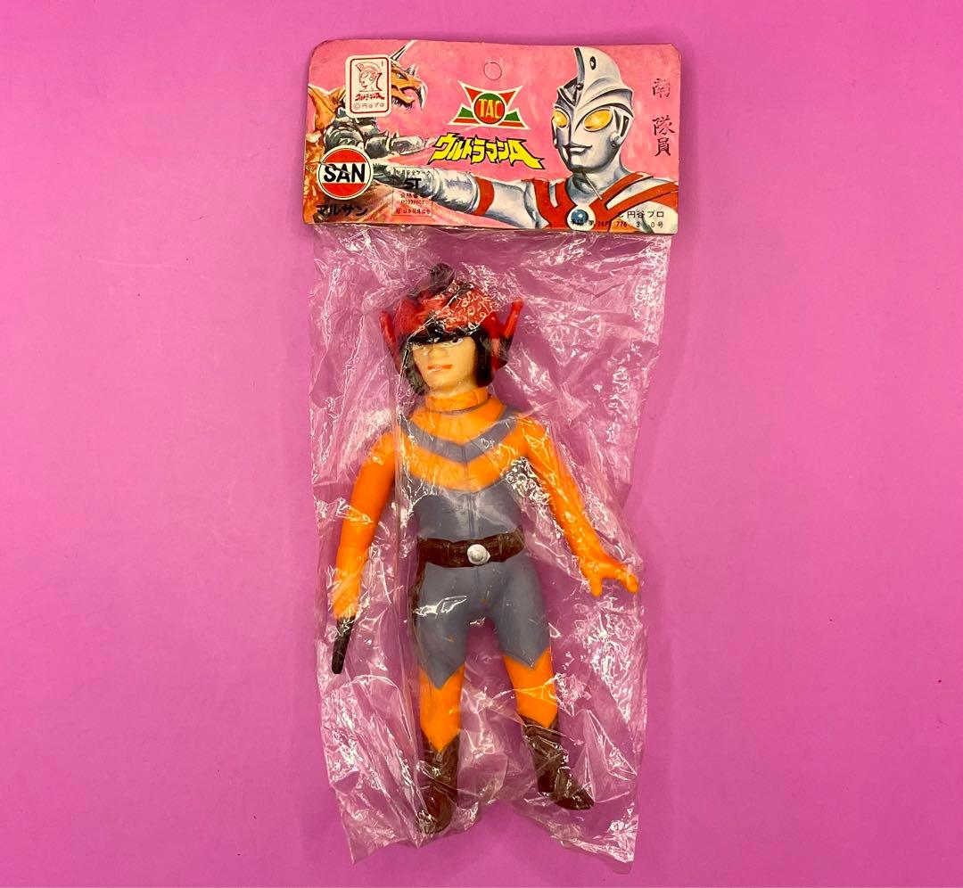 南隊員ソフビ人形 完全デッドストック袋破れあり ブルマァク マルサン M1号