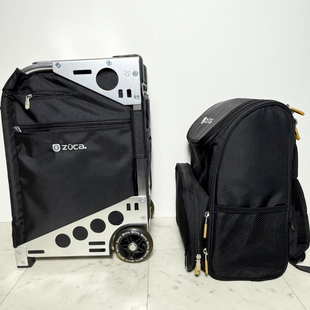 美品 付属品多数 ZUCA ズーカ キャリーケース & リュック アルミボディ