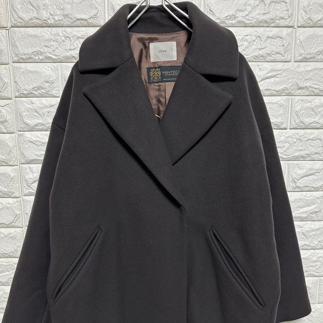 IENA　MANTECO　オーバーチェスターコート　ウール　ロングコート　イエナ