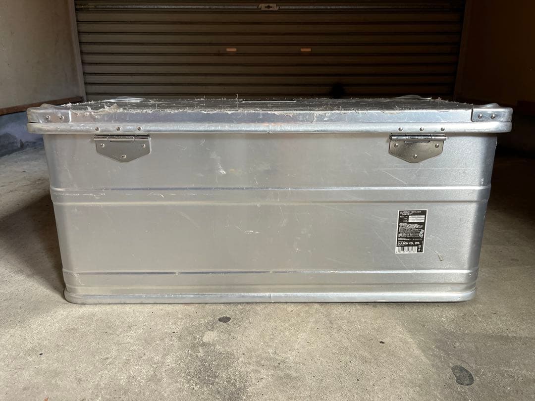 DULTON アルミコンテナ CONVOYＬサイズ 廃盤