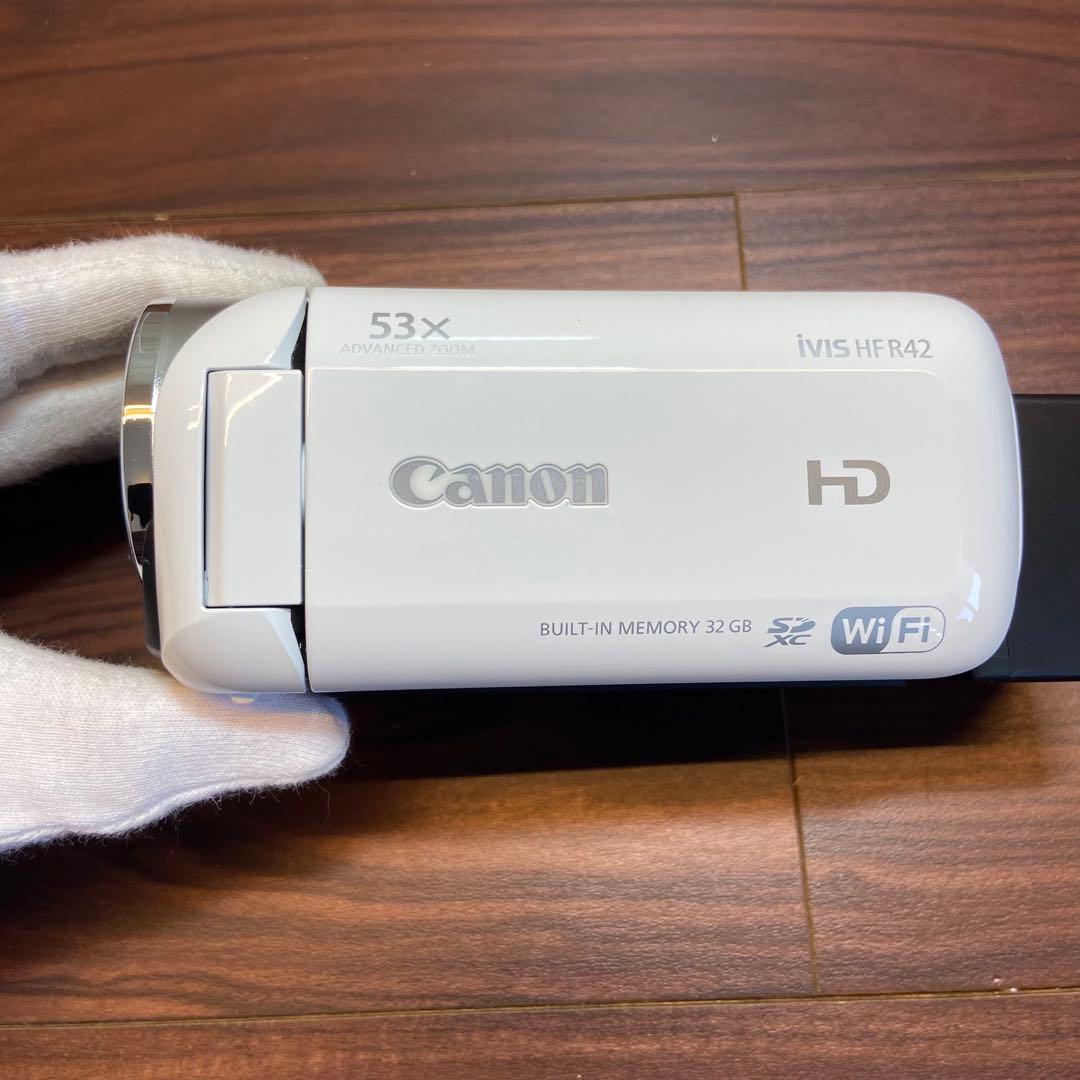 Canon デジタルビデオカメラ iVIS HF R42 ほぼ新品 3400