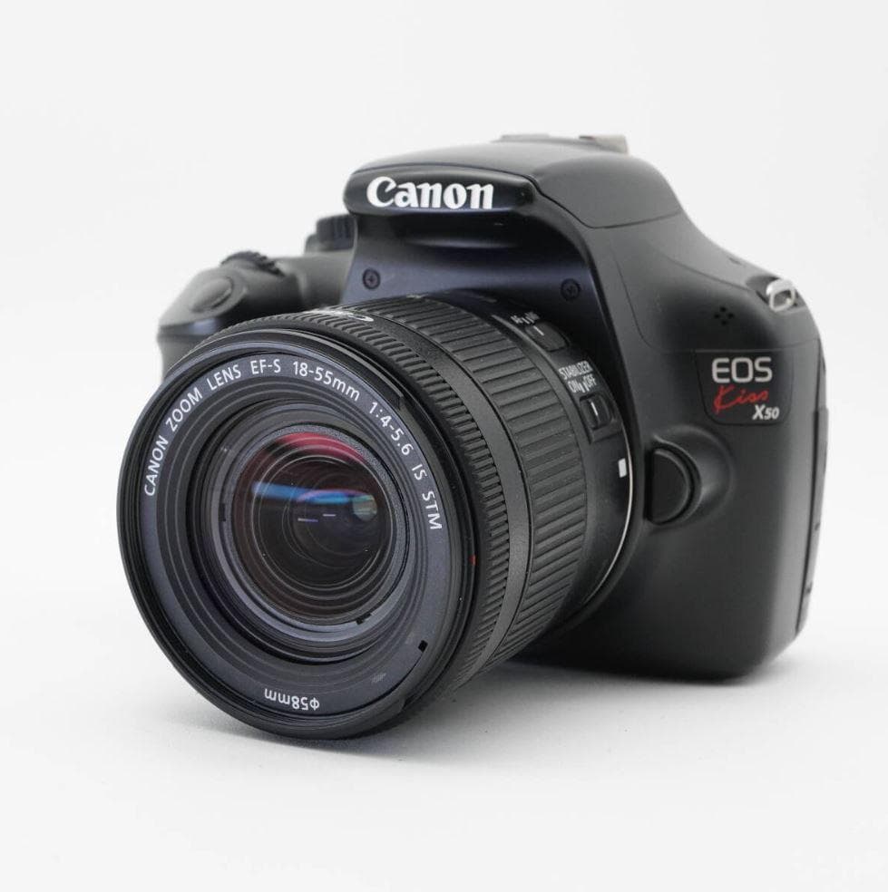 ショット3,585回✨ Canon Kiss X50 カメラ 一眼レフ デジカメ