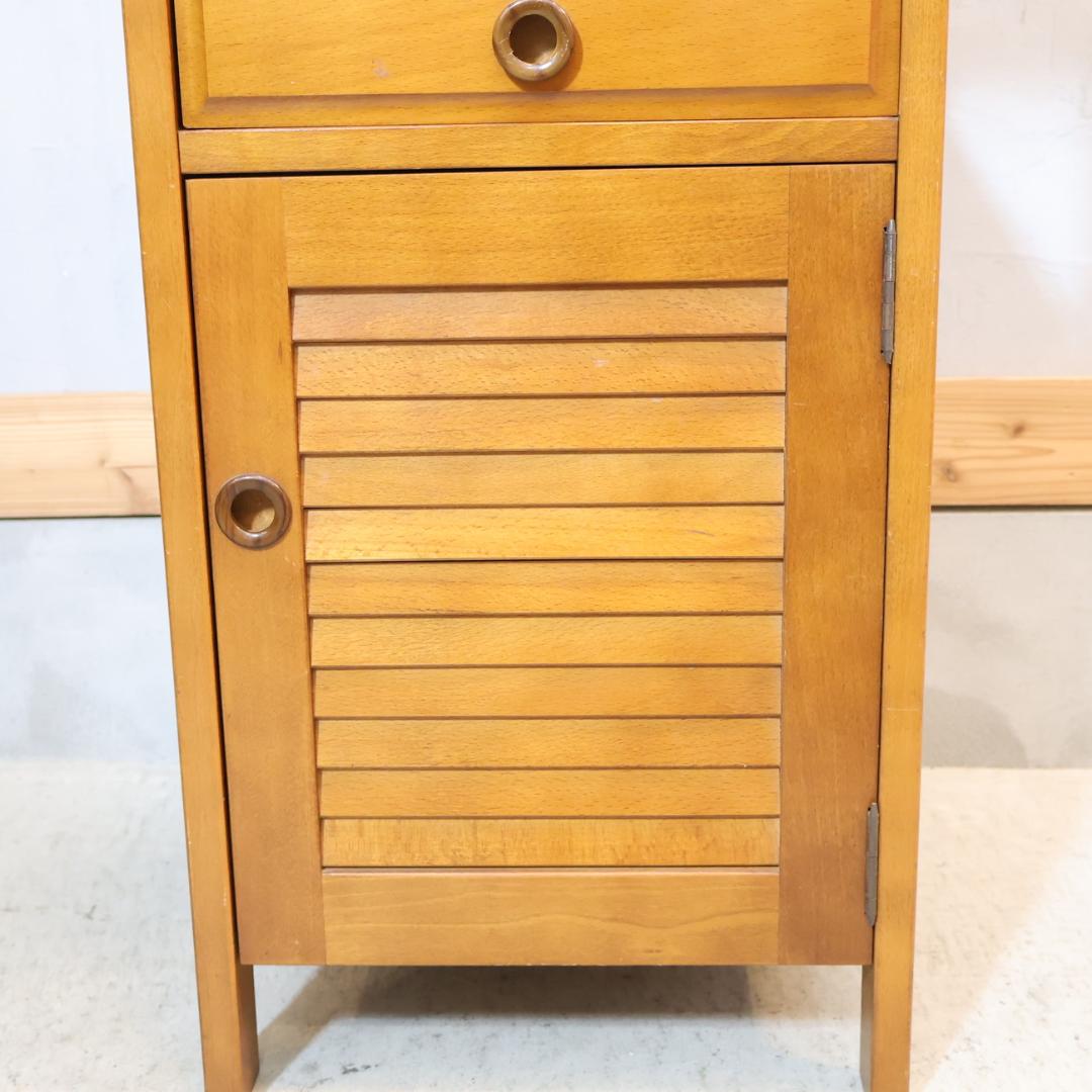 Karimoku カリモク家具 電話台 TEL台 ラック 木製キャビネット