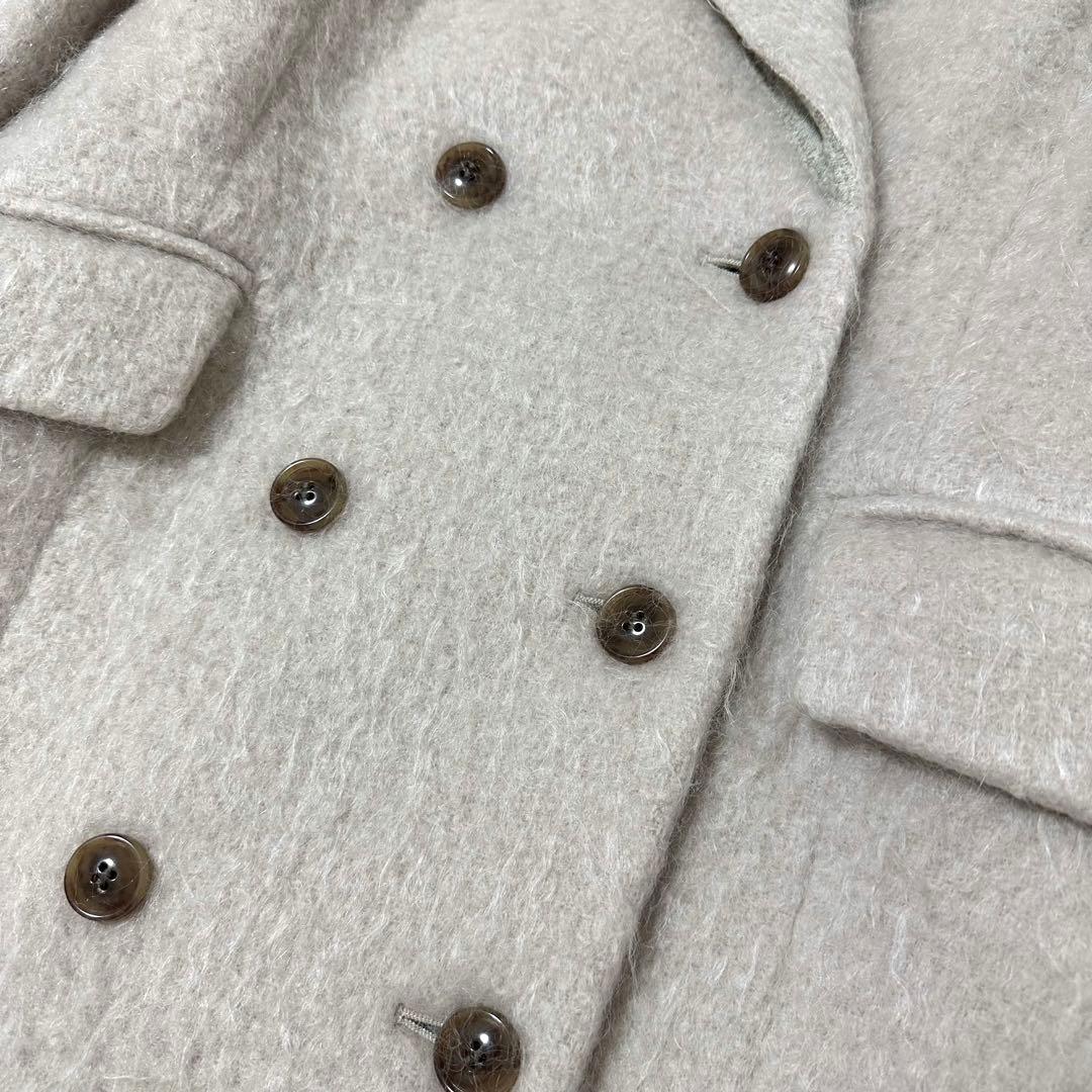 定価:68,300 FRAY I.D ダブルブレストシャギーコート モヘヤ