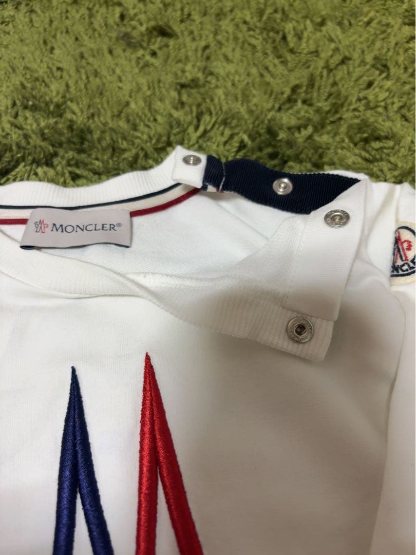 MONCLER ホワイト トレーナー　3A