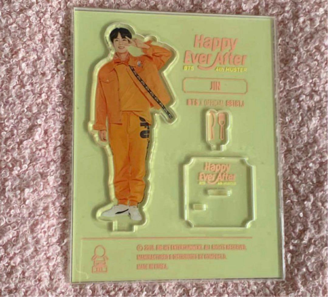 BTS 公式 ソクジン JIN アクリルスタンド アクスタ　5点セット