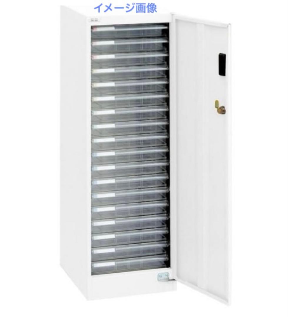 セキュリティフロアーケース A4 浅型 18段　AF-S18 ニューグレー