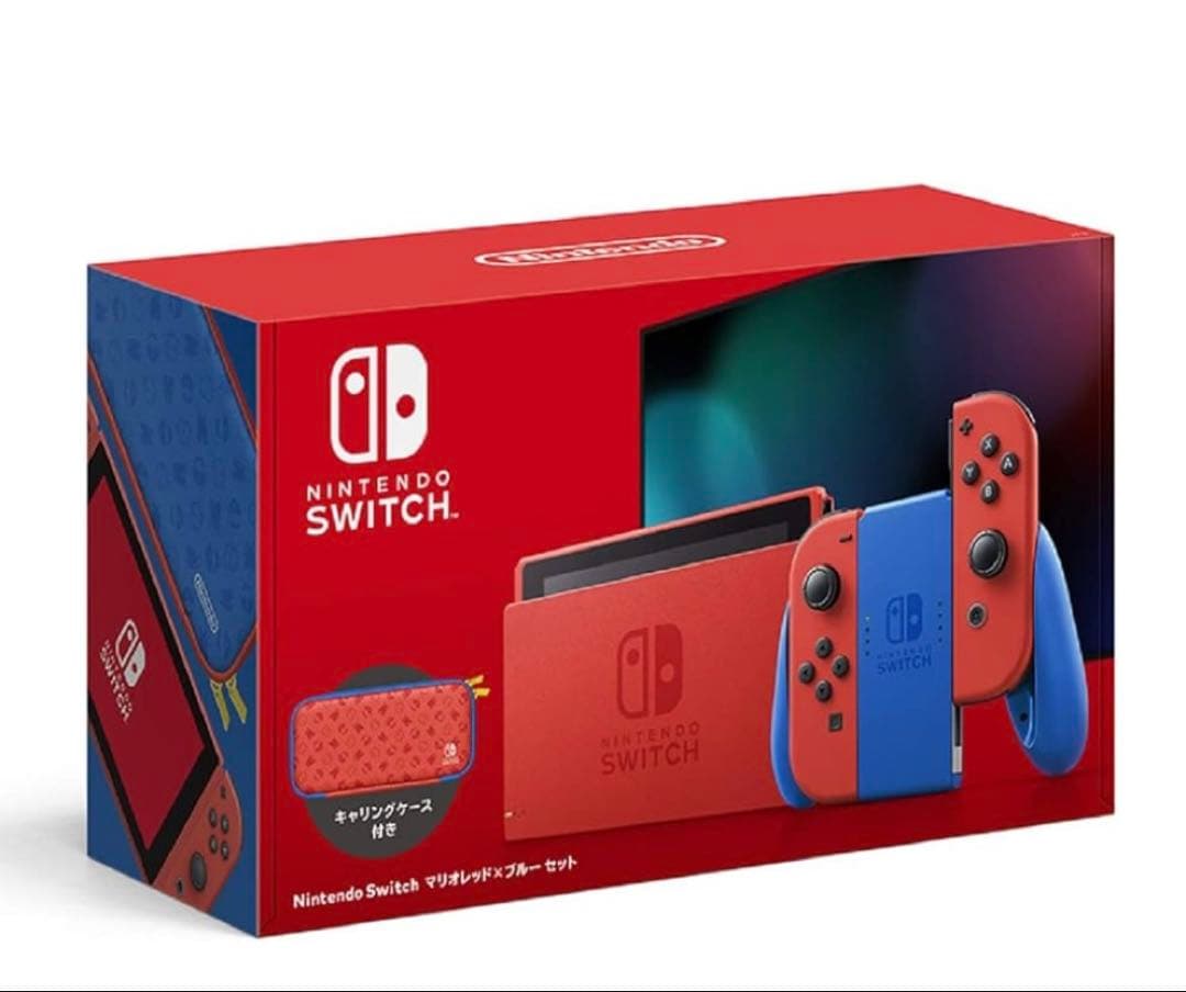 Nintendo Switch 赤/青 本体 + キャリングケース