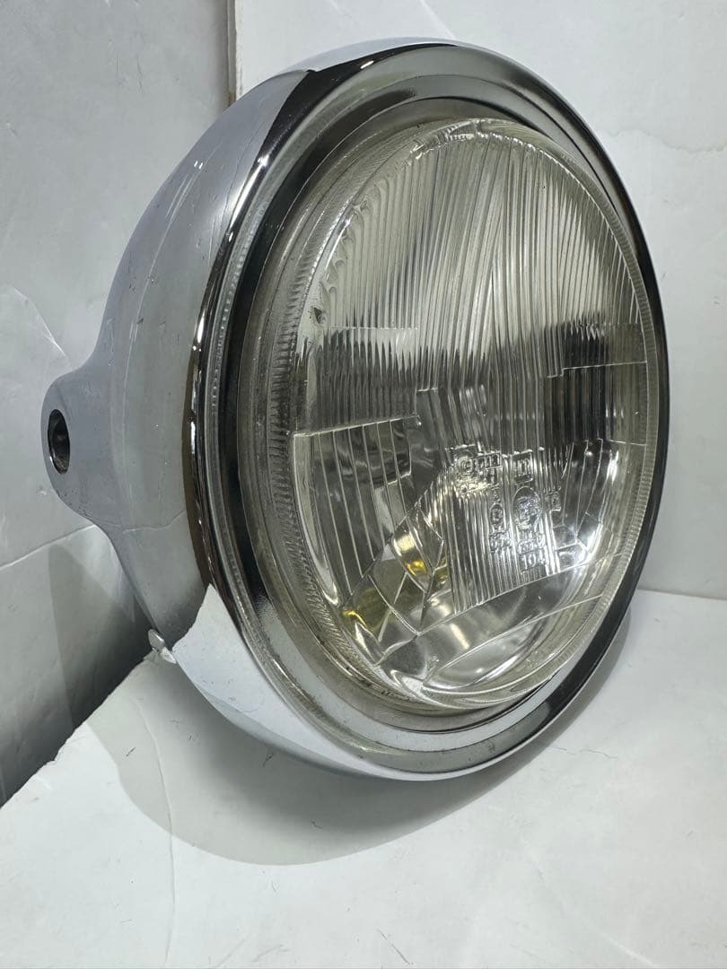 本物/当時物シビエ凹みオスカーヘッドライト/CIBIEへこみマーシャル