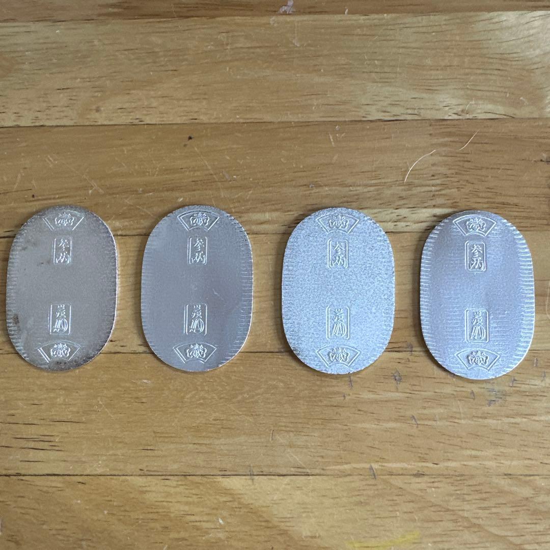 佐川急便 純銀 誕生日 小判4枚