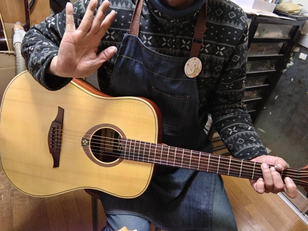 ❤️弦高調整済！「LAG Tramontane T70D 」＋専用ケース