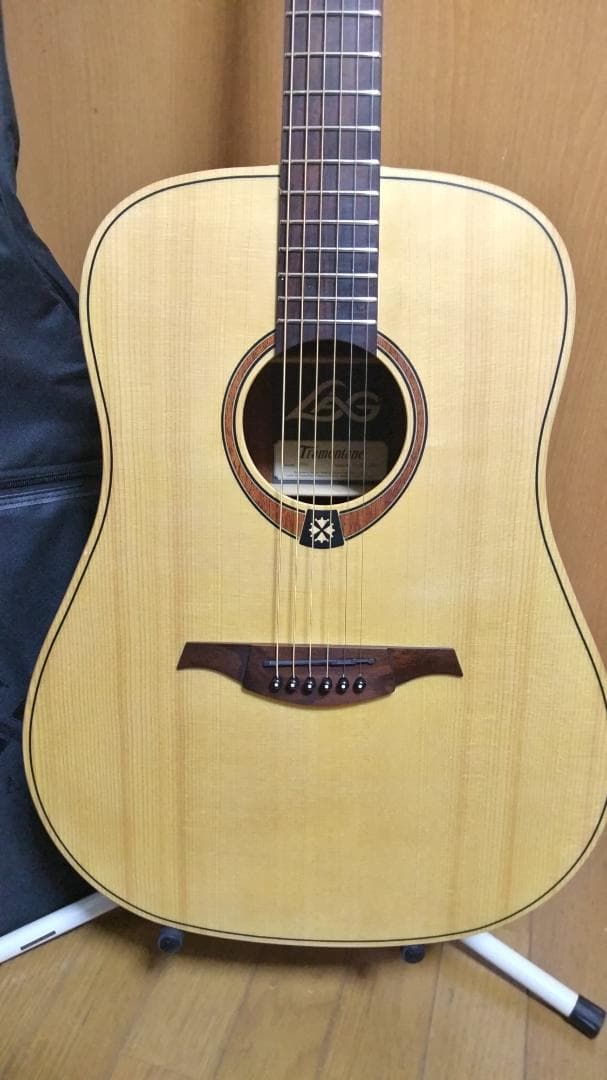 ❤️弦高調整済！「LAG Tramontane T70D 」＋専用ケース
