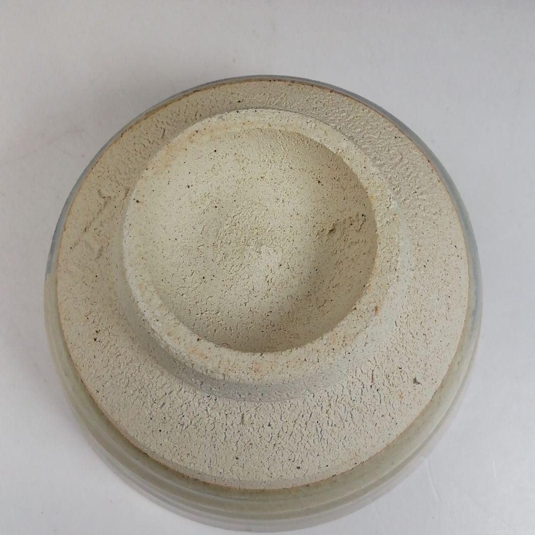 Ｗ１１０　茶碗　『御題　碧』『柴田正 作』　共箱　抹茶碗　茶道具