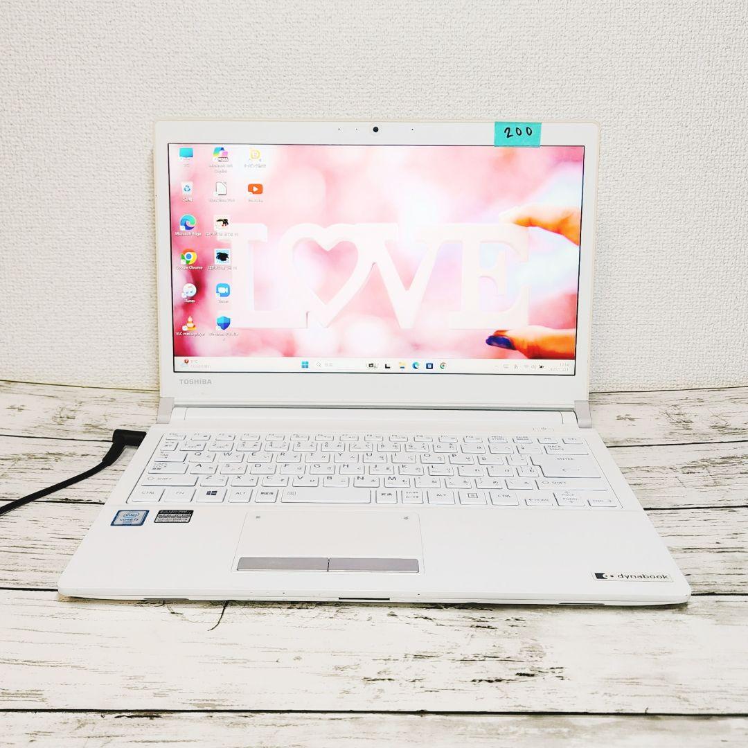 dynabook コンパクトノートパソコン メモリ16GB SSD i3