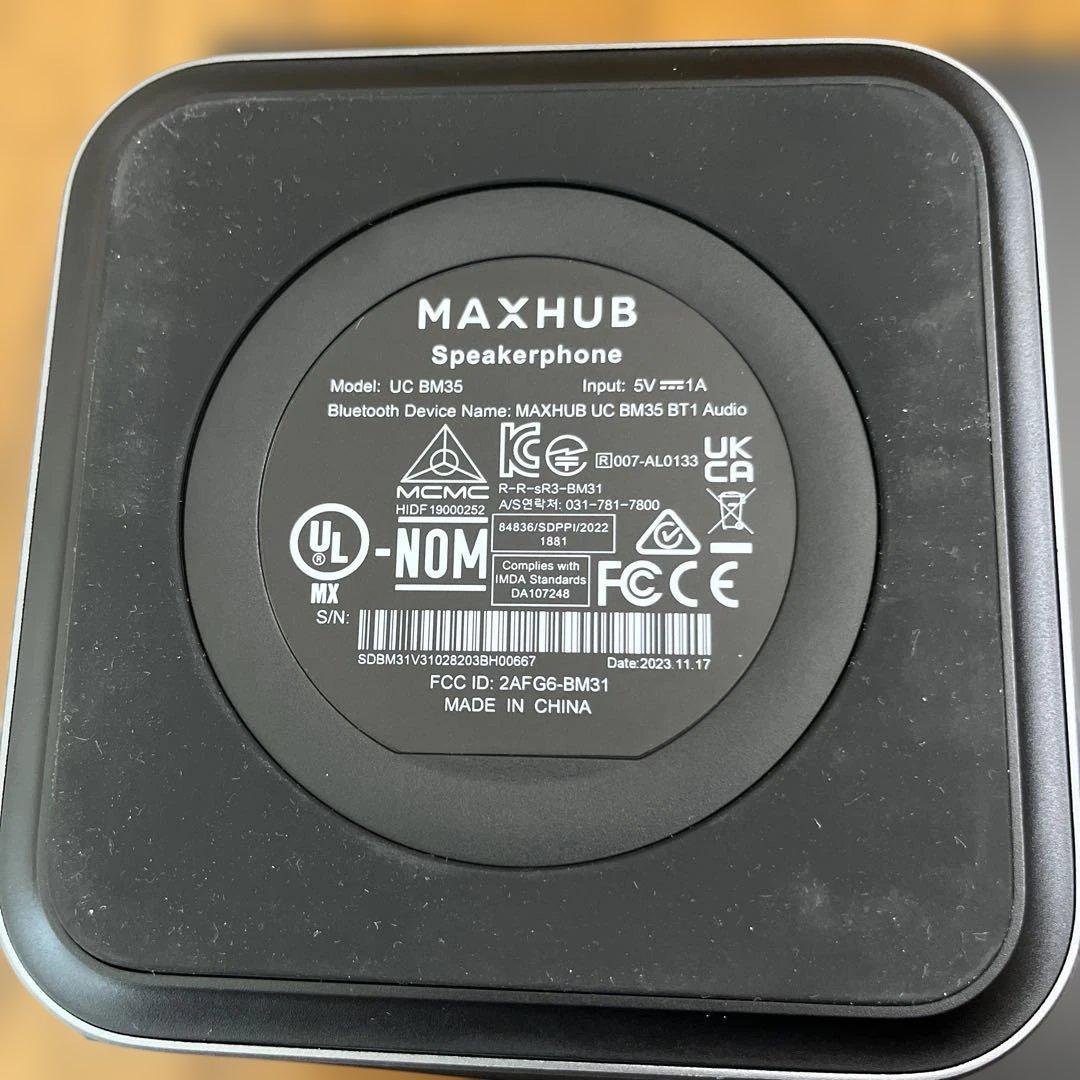 MAXHUB UC BM35 ワイヤレスマイクスピーカー