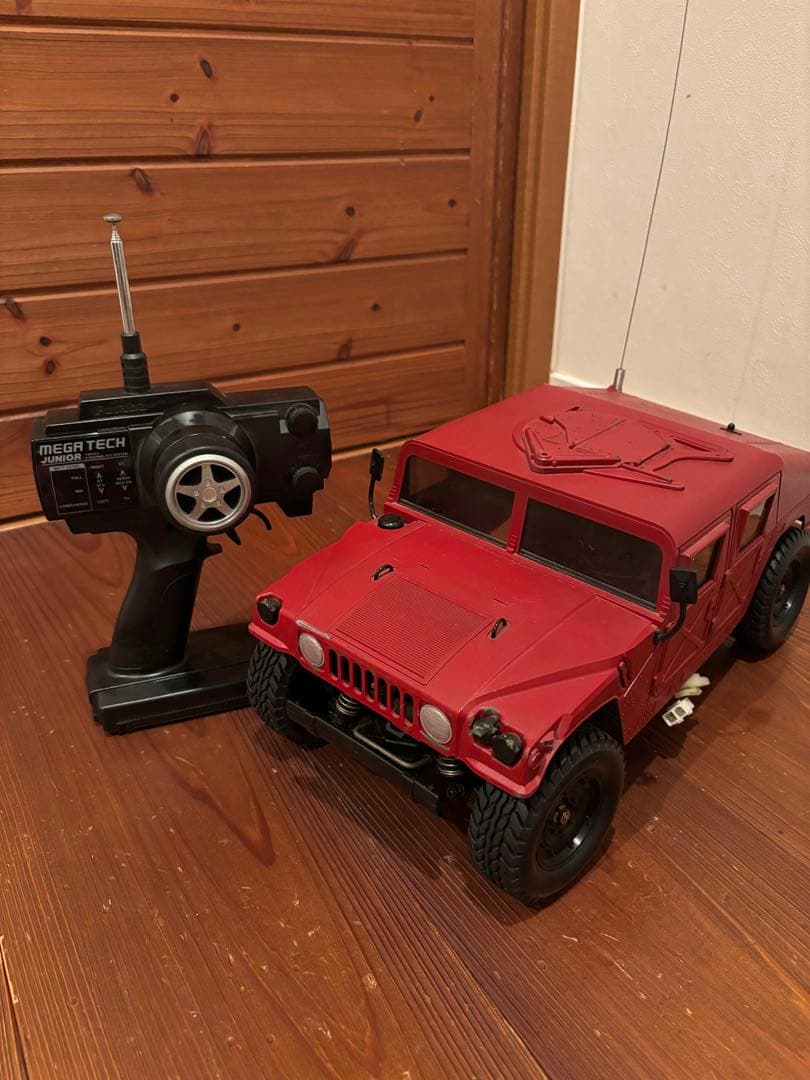 め*か様 美品タミヤ　ラジコン　RC 　ハマー　M1025　1/12　プロポ付き