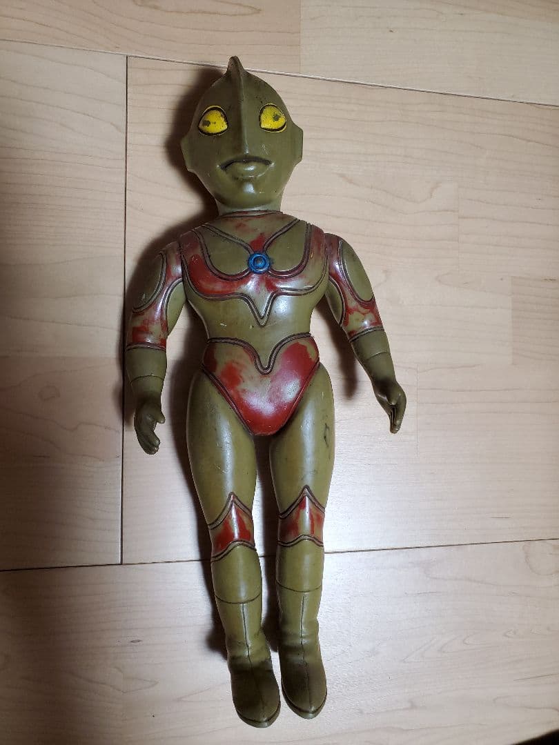 ★ウルトラマン★ソフビ フィギュア★ブルマァク当時物★凄く汚れ有り★アンティーク