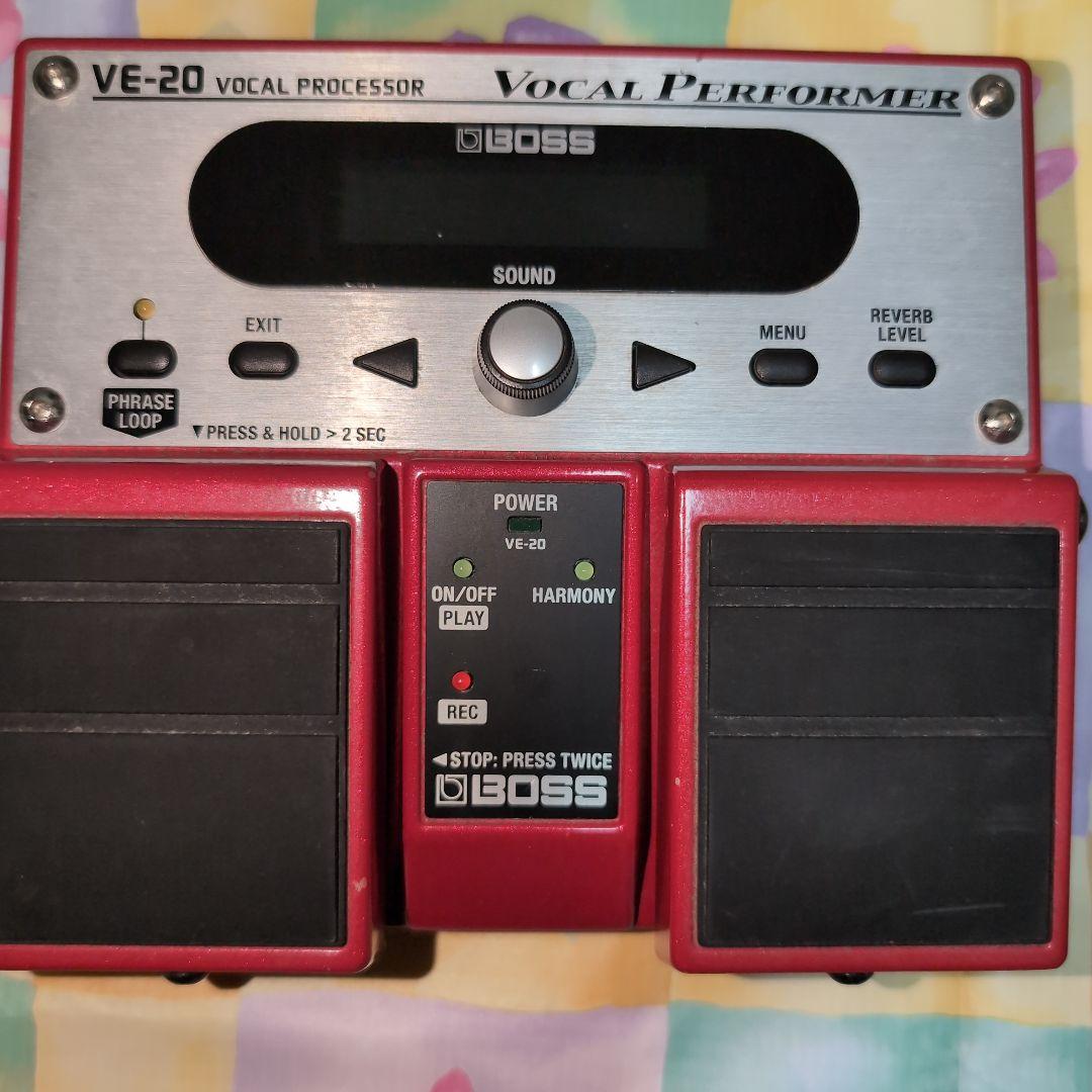 【箱付き】BOSS VE-20 ボーカルプロセッサー