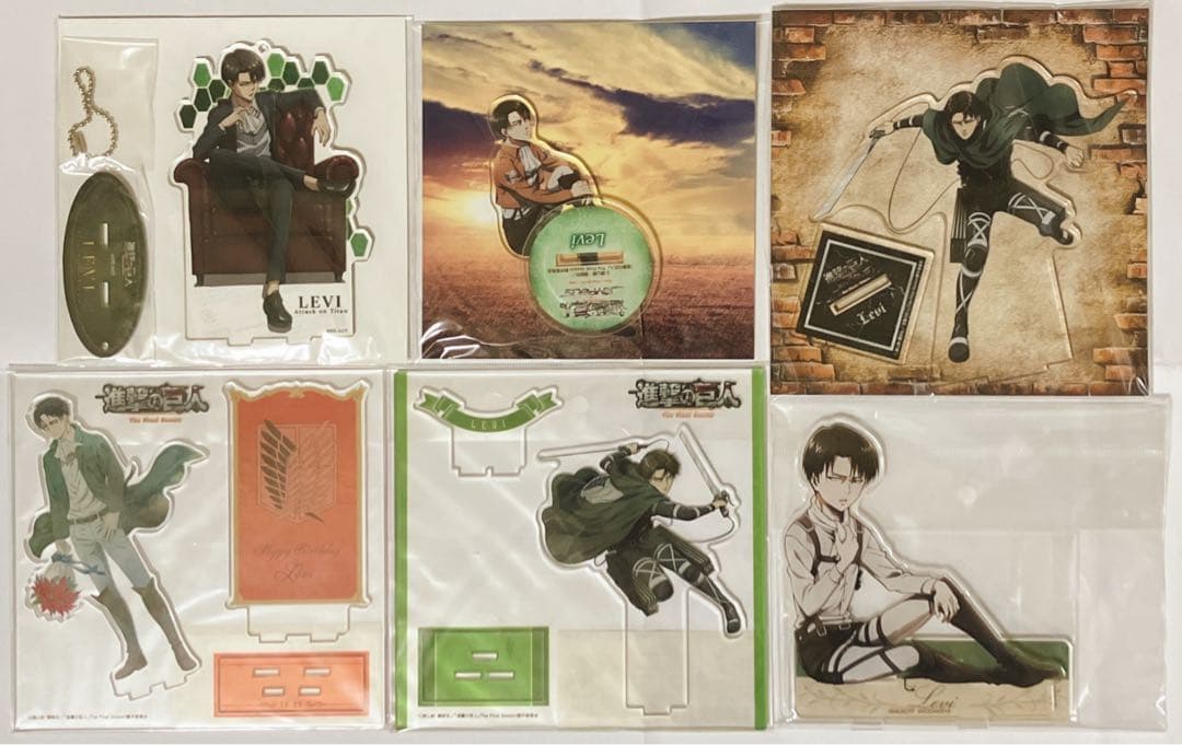 進撃の巨人 リヴァイ アクスタ まとめ売り