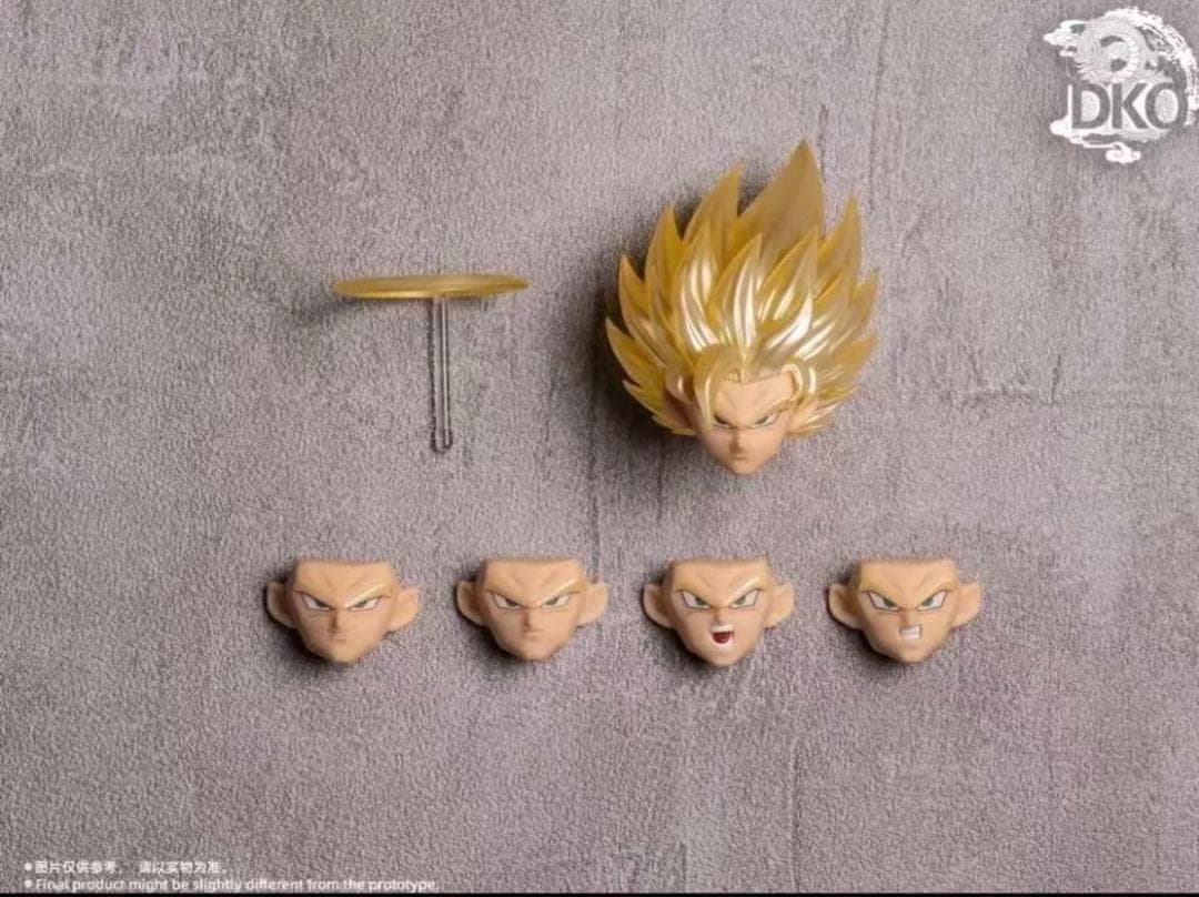 1 / 10 S.H.Figuarts用 孫悟空スパーサイヤ人2 ヘッドパーツA