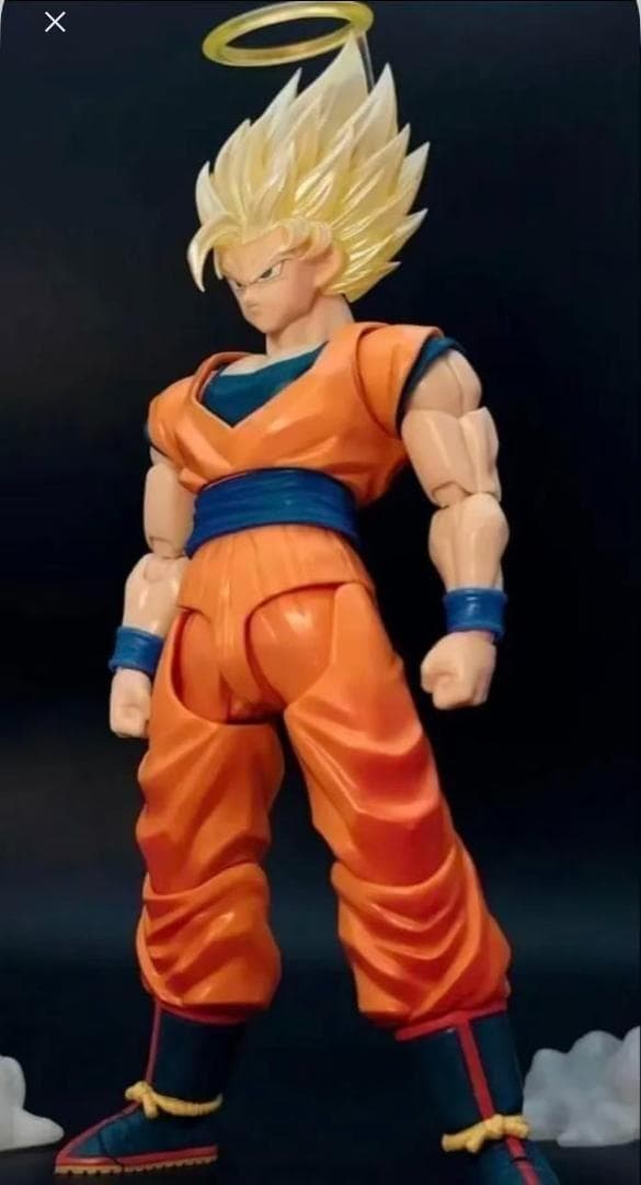 1 / 10 S.H.Figuarts用 孫悟空スパーサイヤ人2 ヘッドパーツA