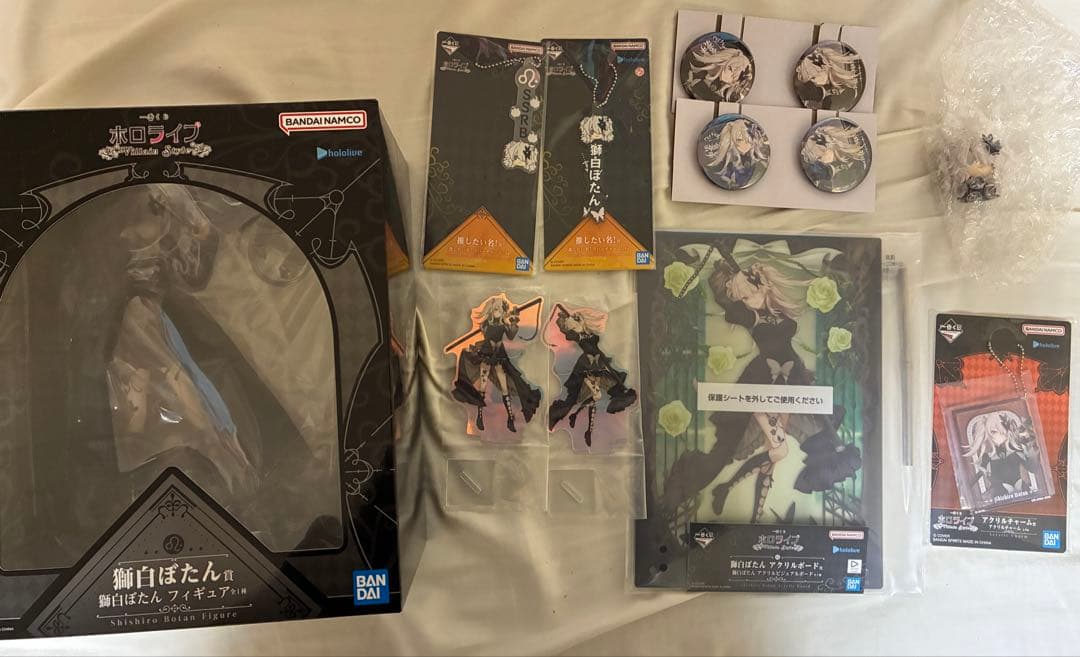 一番くじ ホロライブ ～Villain Style～ 獅白ぼたん　セット