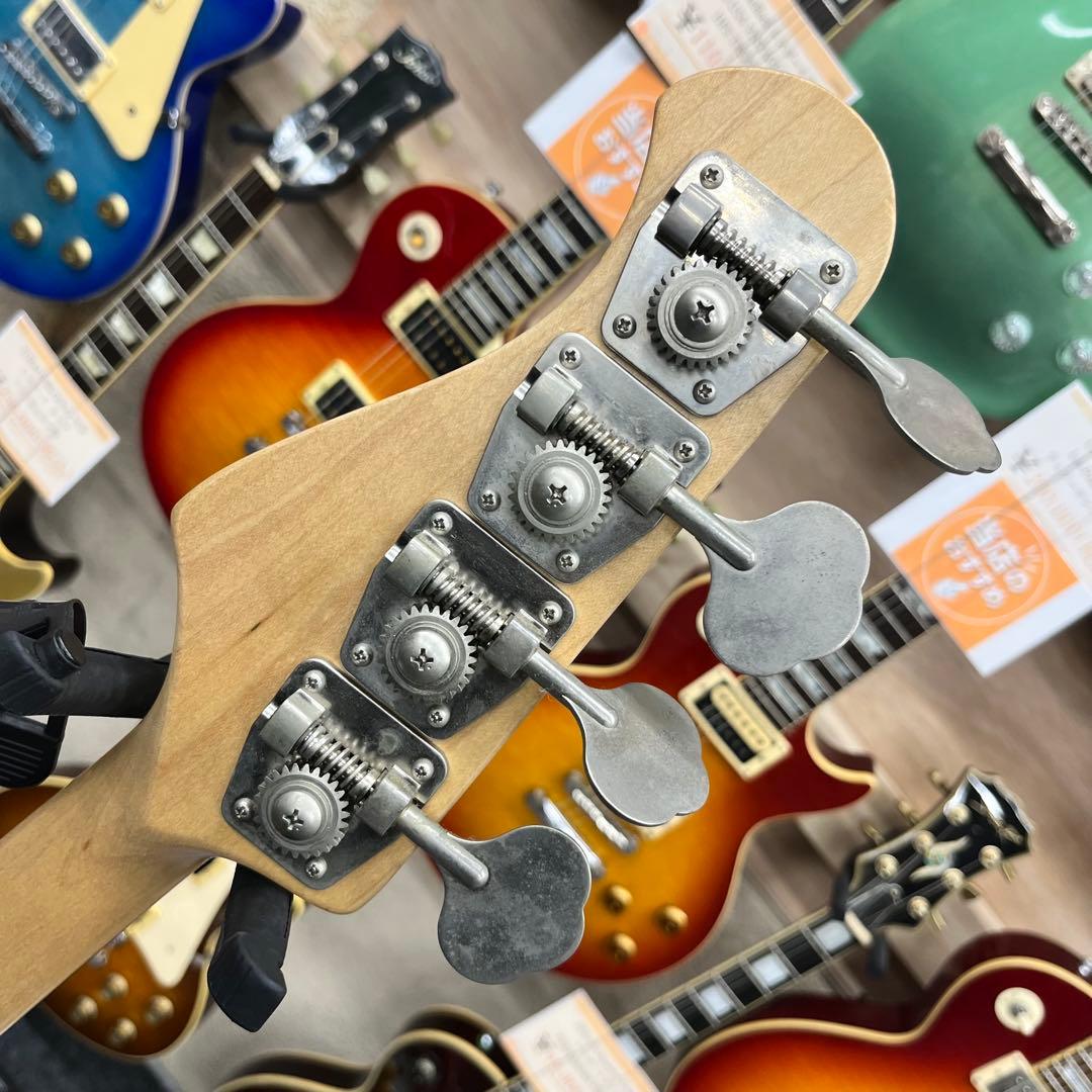 【11429】 Bacchus ジャズベースタイプ メタリックレッド