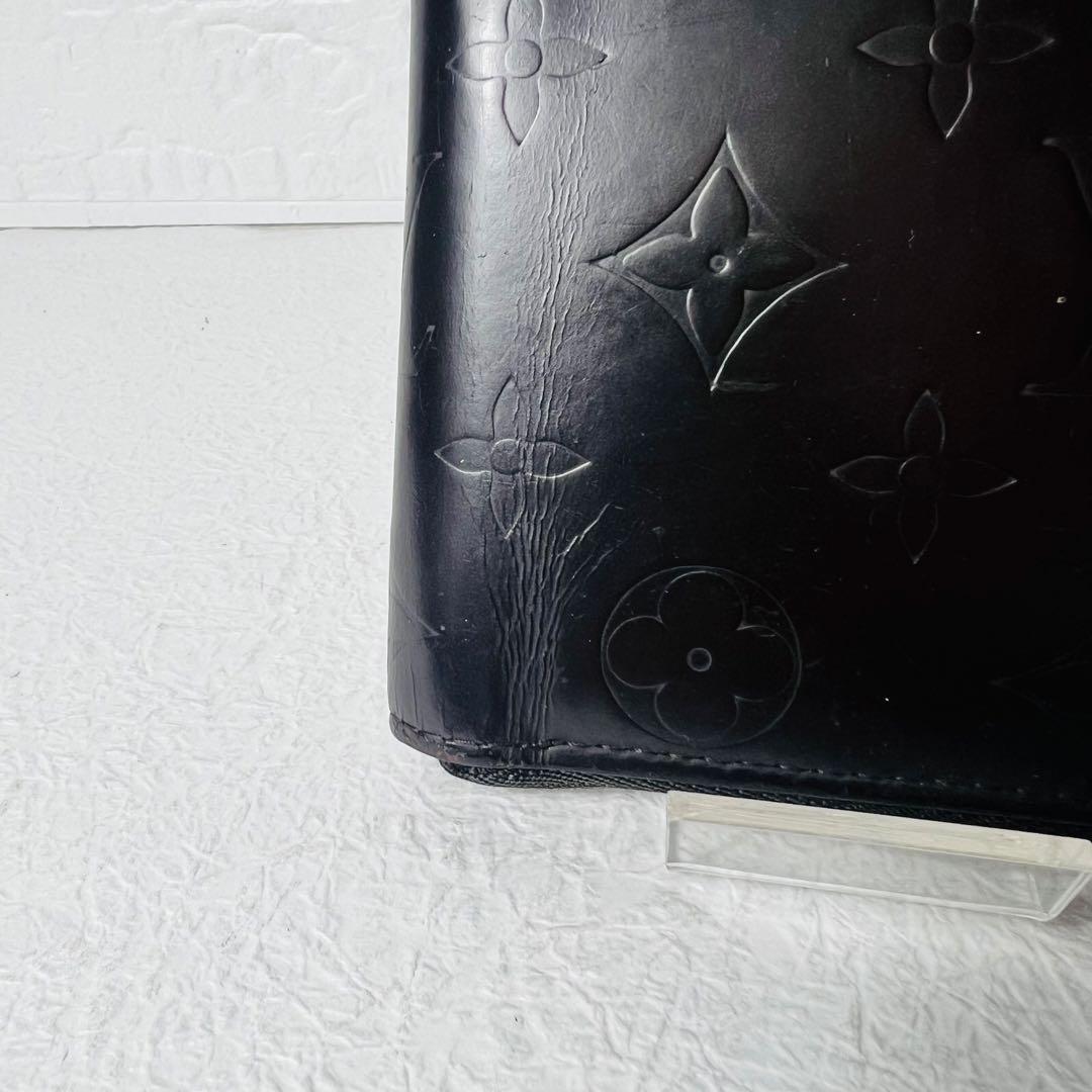 LOUIS VUITTON モノグラムグラセ ポルト ビエモネラウンドジップ財布