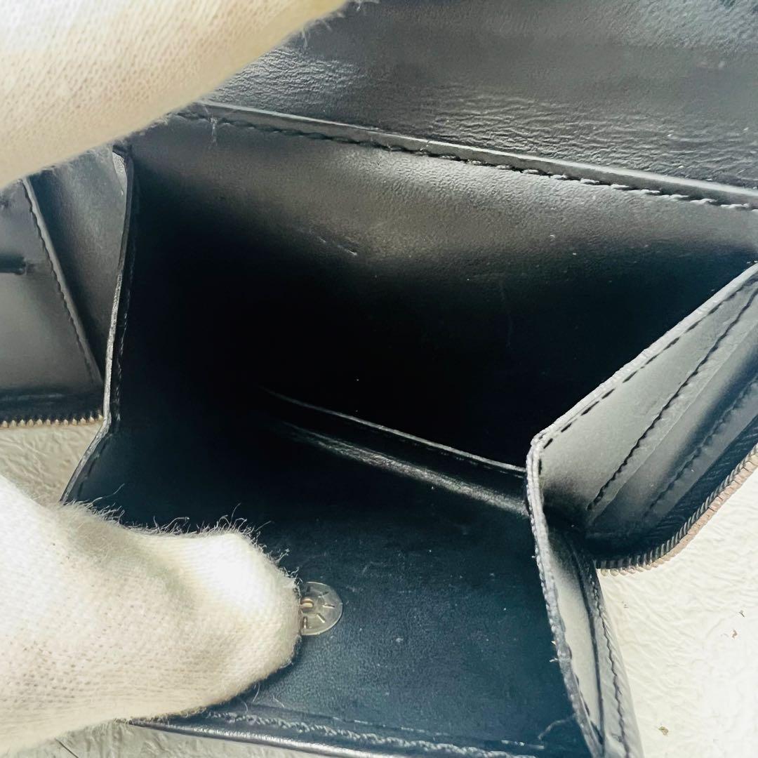 LOUIS VUITTON モノグラムグラセ ポルト ビエモネラウンドジップ財布