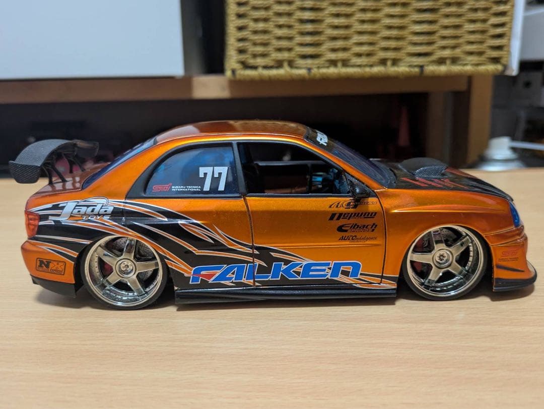 jada 1/24 スバル インプレッサ WRX STI