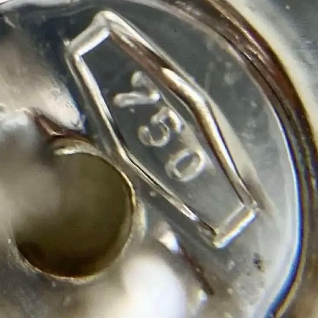 MIKIMOTO 黒蝶　ブラックパール　ピアス　10mm弱