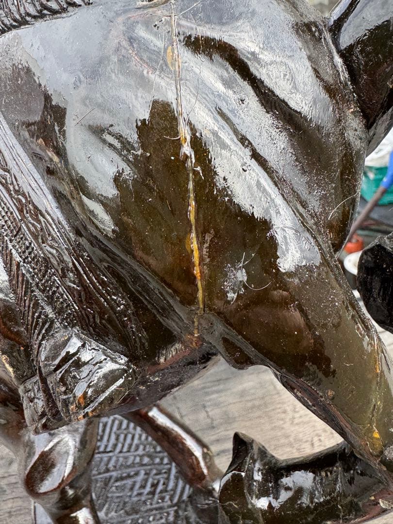 ドンキ・ホーテー　木像