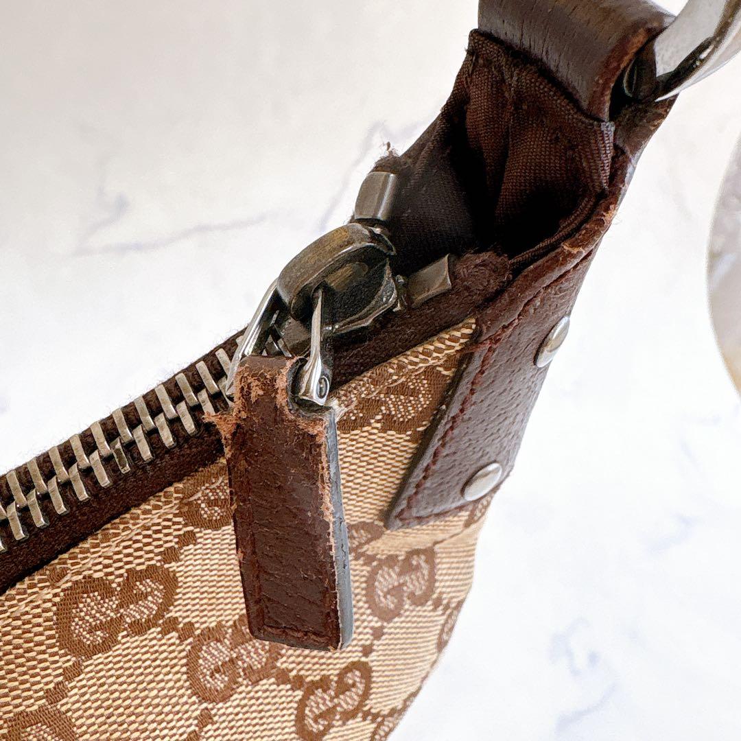 希少✨GUCCI グッチ GGキャンバス ワンショルダー ショルダーバッグ