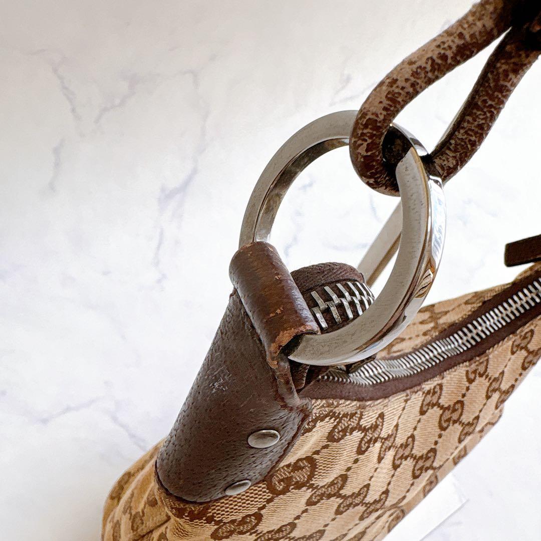 希少✨GUCCI グッチ GGキャンバス ワンショルダー ショルダーバッグ