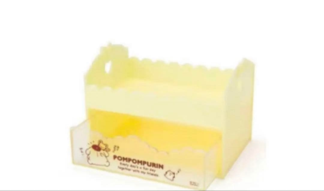 ポムポムプリン　激レア　マスコット　小物入れ　チェスト