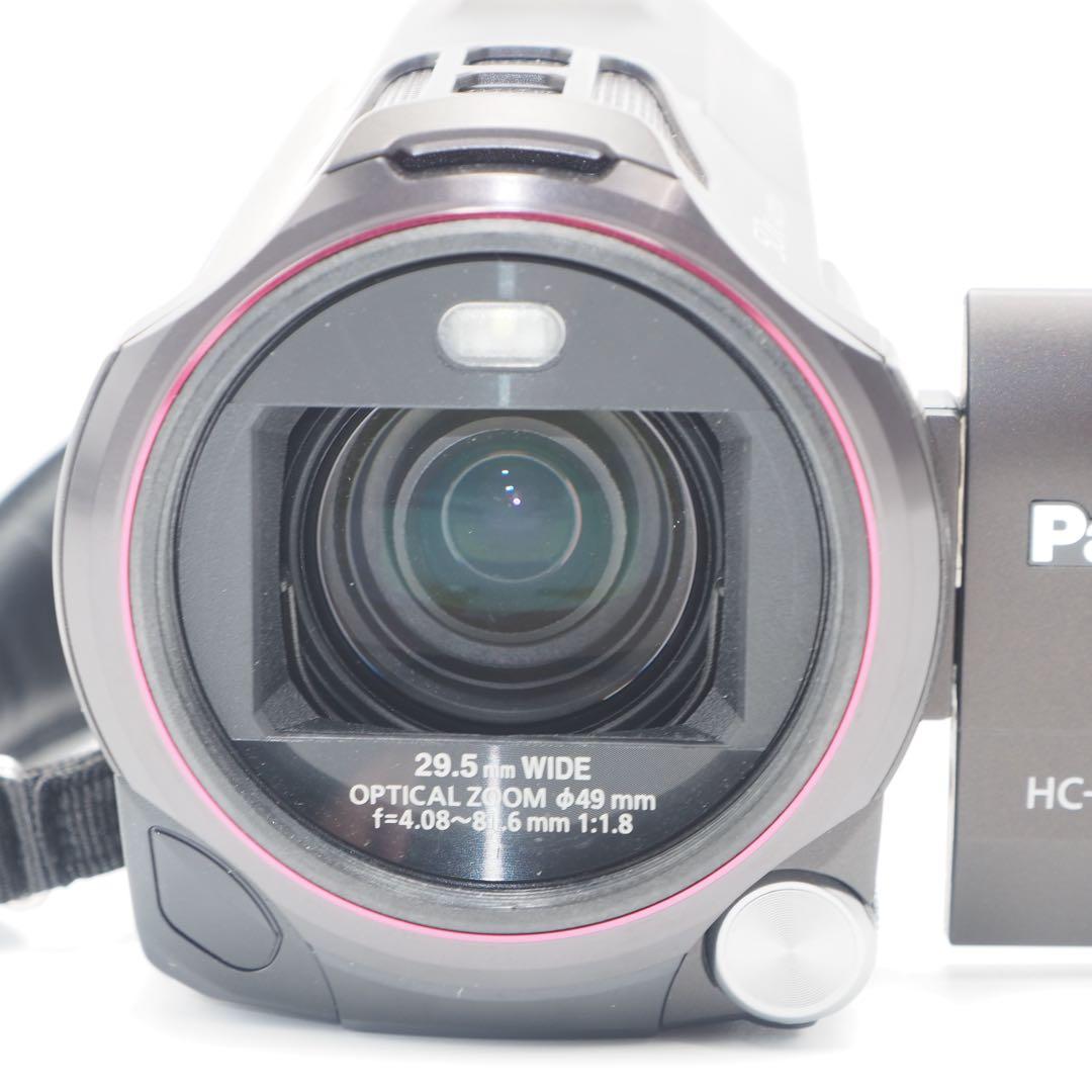 ビデオカメラ Panasonic HC-W850M 動作確認済み 別売りバッグ付